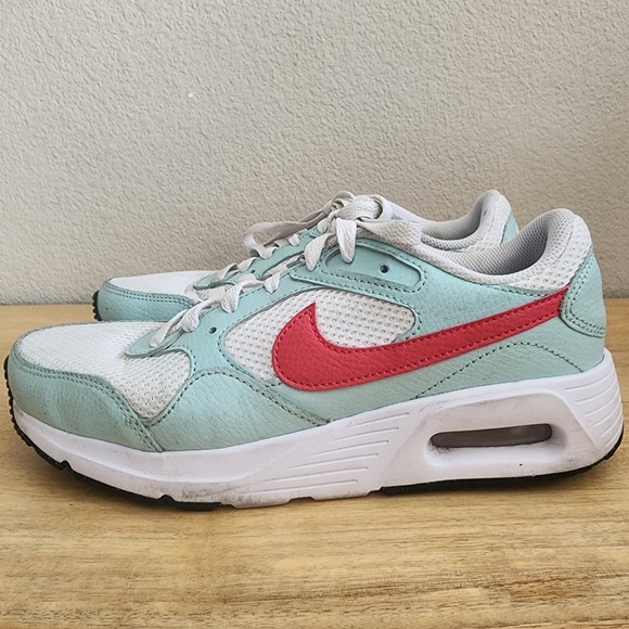 Nike Womens Air Max SC Sneakers CW4554-115 White Jade Ice Fusion Red Size 8.5 - Picture 5 of 12